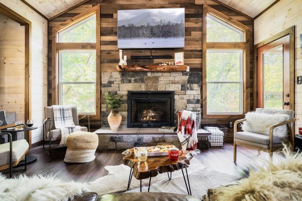 Nordic Mountain Modern Lodge - Family Friendly Luxury Cabin In Walden'S Ridge Сивиървил Екстериор снимка